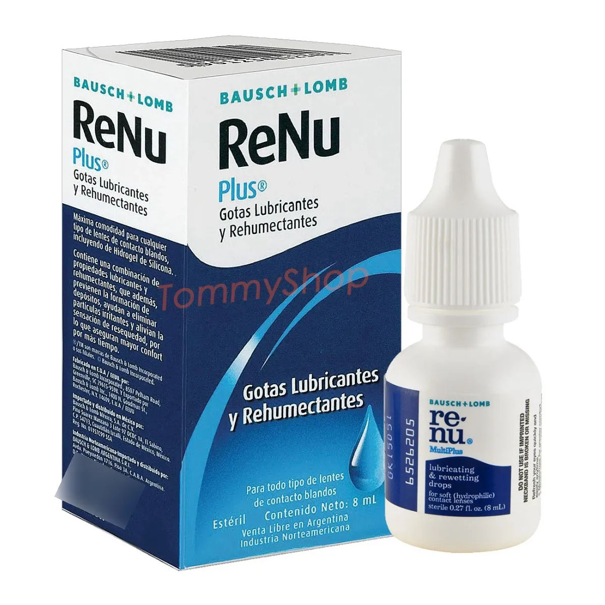 Renu Plus Liquido Gotas Humectantes P Lentes Contacto Blando