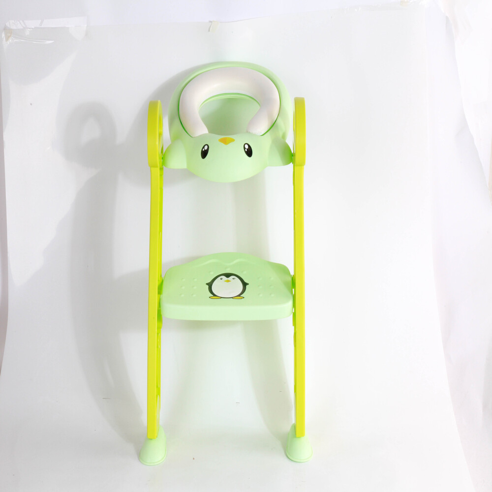 Asiento Entrenador Para Bebe Inodoro Escalera Acolchonado 