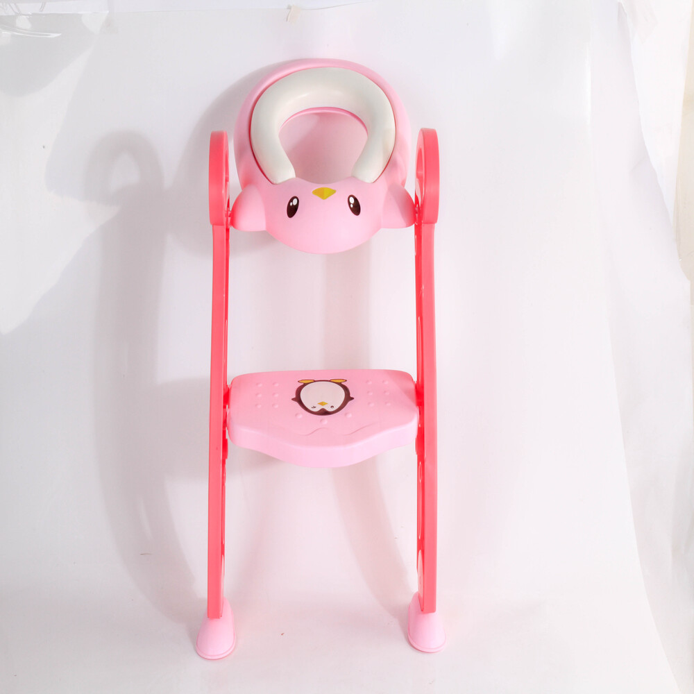 Asiento Entrenador Para Bebe Inodoro Escalera Acolchonado 