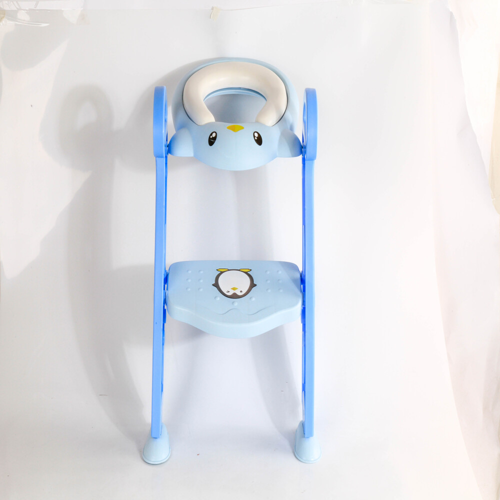 Asiento Entrenador Para Bebe Inodoro Escalera Acolchonado 