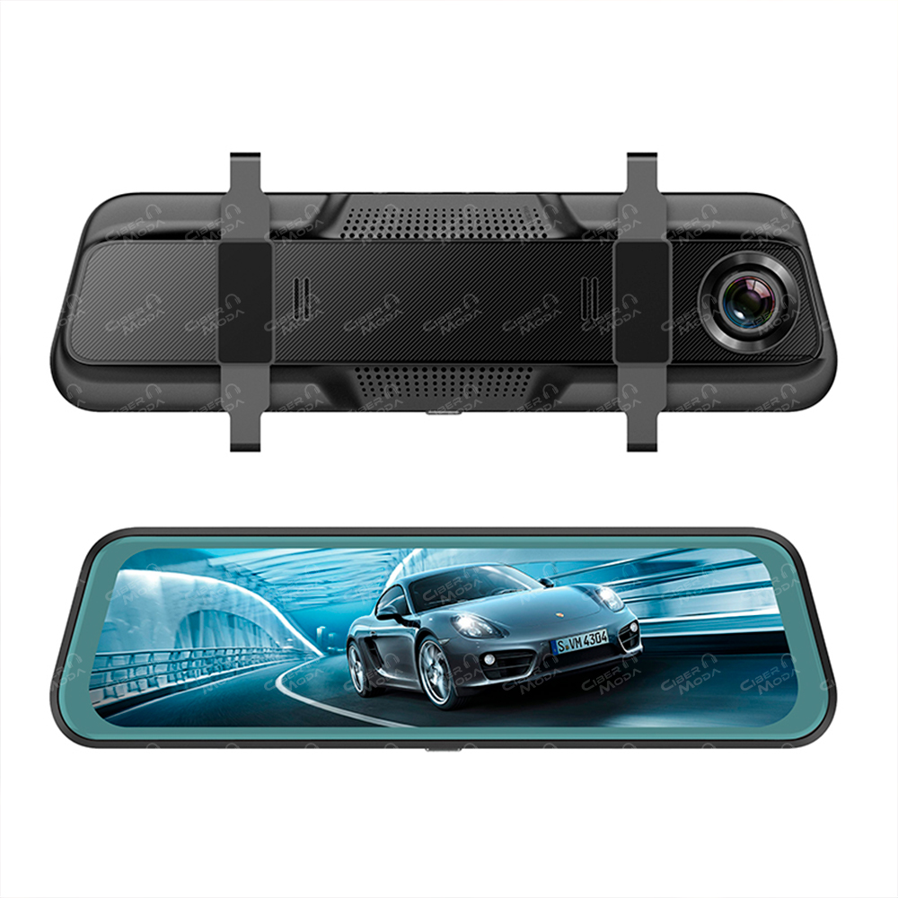 Pantalla Con 3 Camaras Para Auto Full HD Dashcam - CiberModa