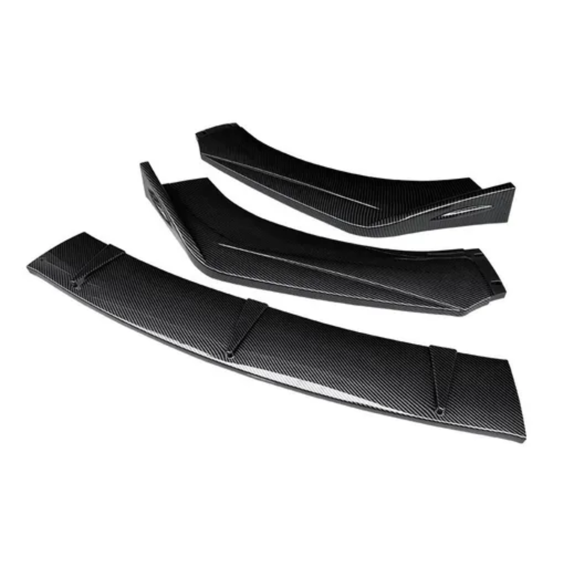 Lip Splitter Delantero Universal Autos De Lujo Defensa 3 Pzs