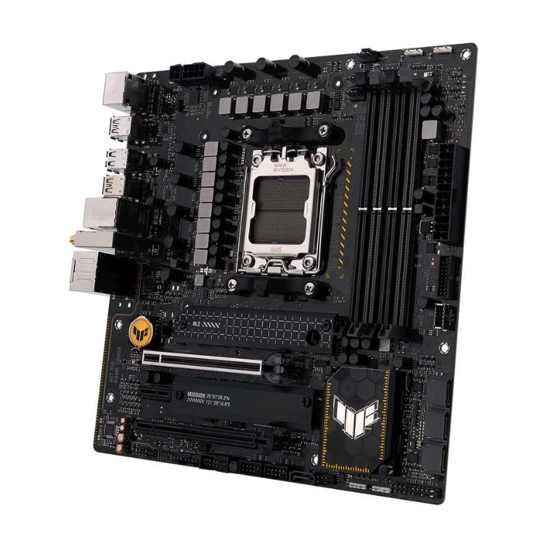 Tarjeta Madre Asus Micro-Atx Tuf Gaming B650M-Plus Wifi S-Am5 Amd B650 Hdmi 128Gb Ddr5 Para Amd