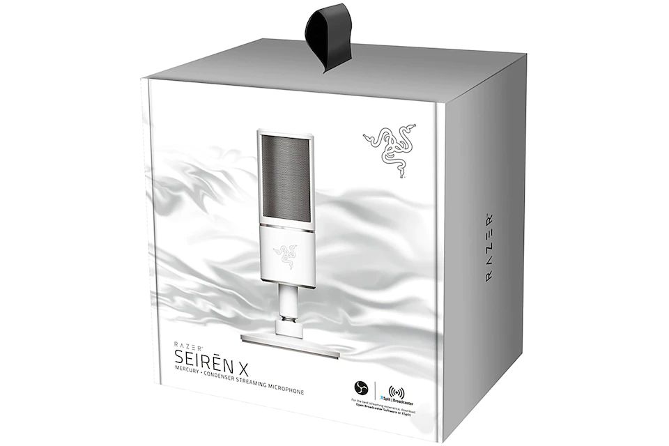 Micrófono Gamer Razer Seire x Alámbrico USB Blanco