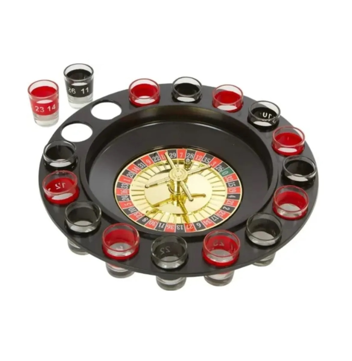Ruleta Shot Casino Juego De Mesa 16 Shots Caballito