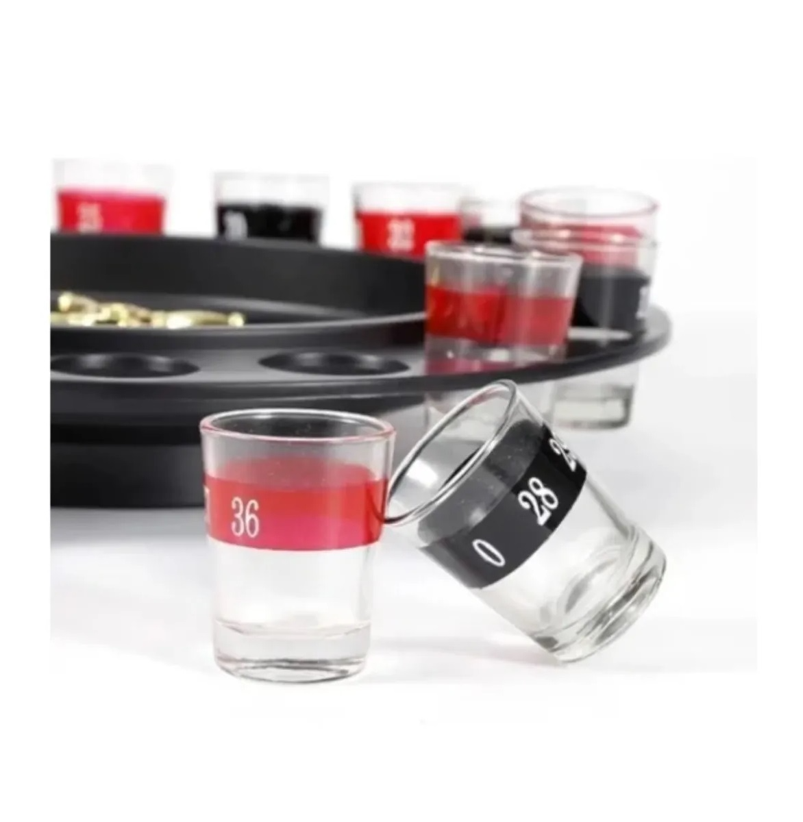 Ruleta Shot Casino Juego De Mesa 16 Shots Caballito