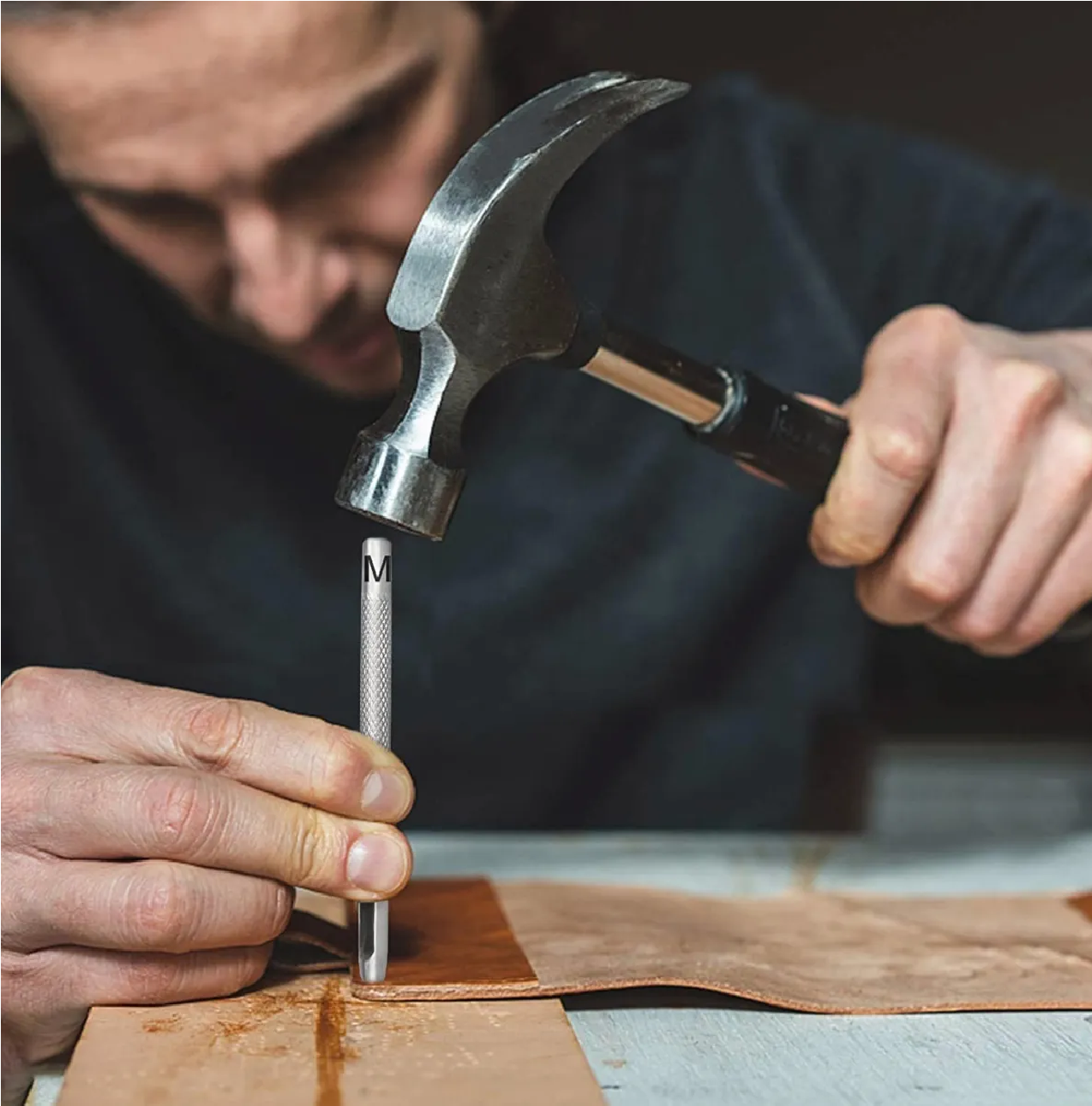 Juego De Sacabocados De Golpe Con 10 Medidas Diferentes