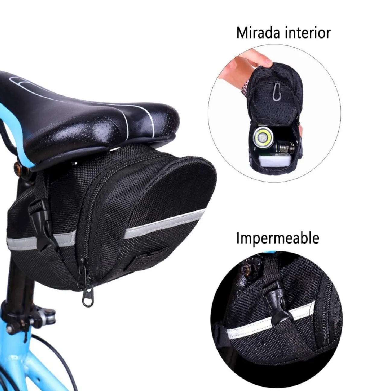 Kit Herramientas Bicicleta 16 En 1 Bomba De Bicicleta 120psi