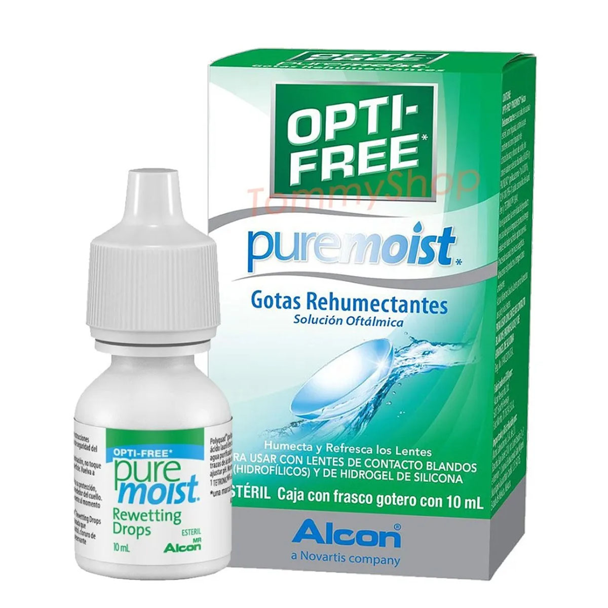 Optifree Liquido Gotas Rehumectantes Para Lentes D Contacto Blandos