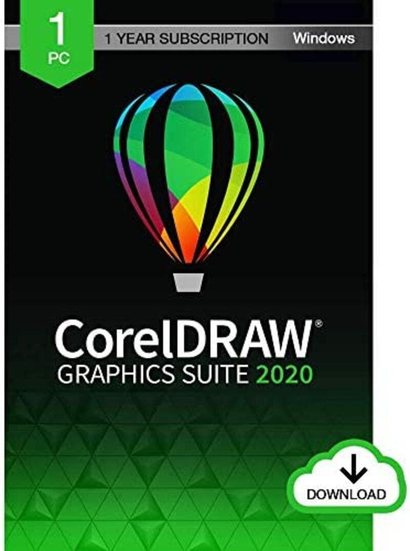 Corel Graphics Suite for Windows/Mac (Boxed, 1-Year Subscription)
