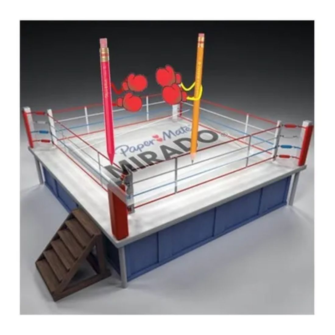 Lapicero .9mm Paper Mate Strong Colores Surtidos 12 Pzas