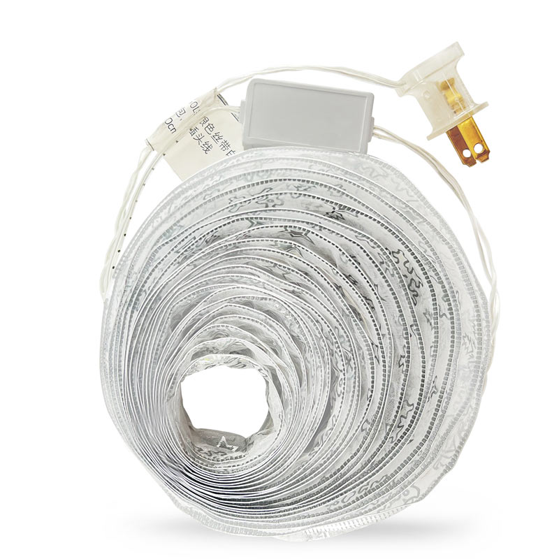 Listón De 50 Luces Led 8w Navidad Con 8 Secuencias 5 Metros 