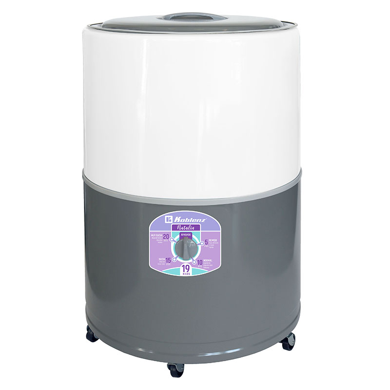 Lavadora Koblenz LRK-19P 19 Kg Red Natalia Gris