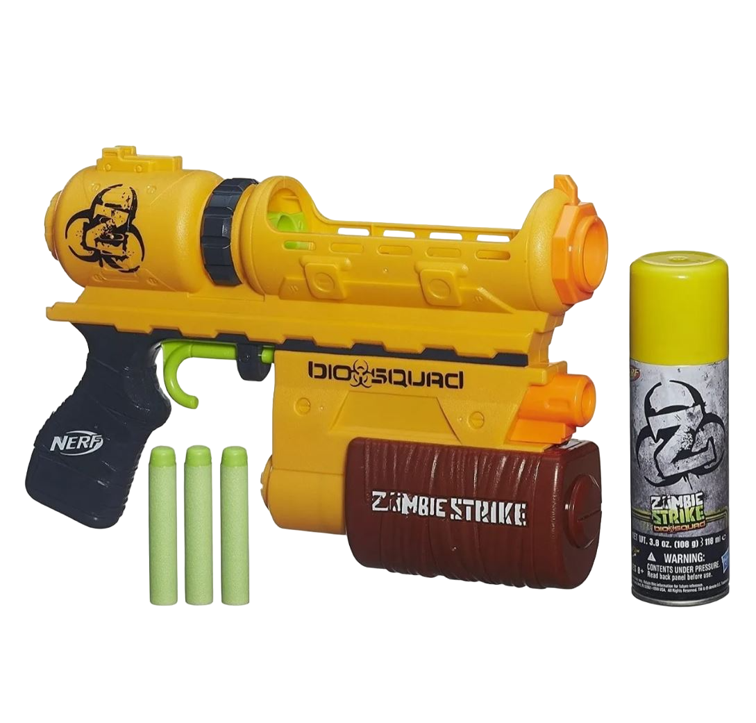 Nerf Zombie Strike Zr-100 Pistola de espuma Zombie 