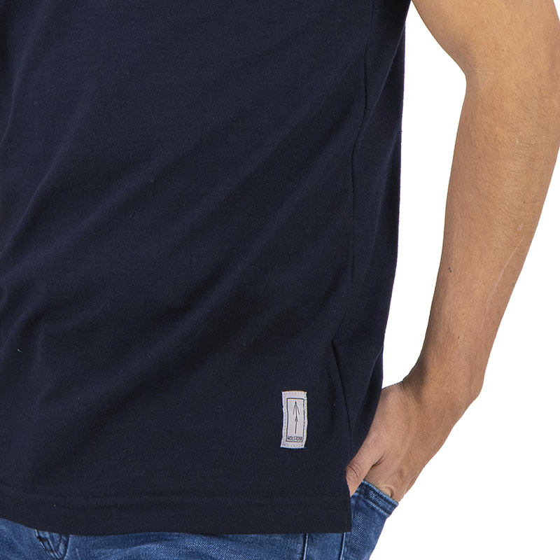 Playera Polo Holstone Slim Fit Para Hombre Holstone - Negro / White