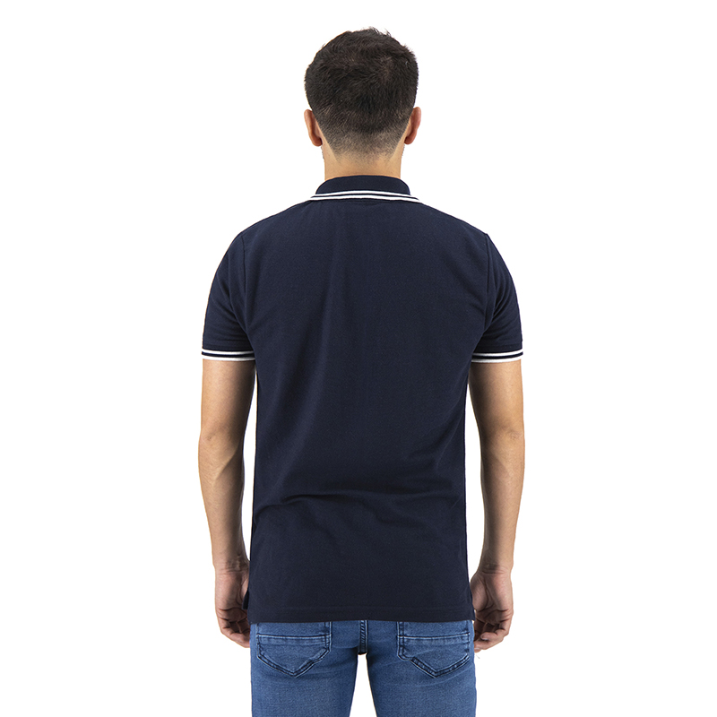 Playera Polo Holstone Slim Fit Para Hombre Holstone - Negro / White