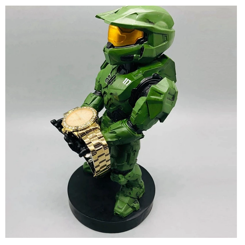 Soporte De Celular Metalico Halo Jefe Maestro Spartan 117
