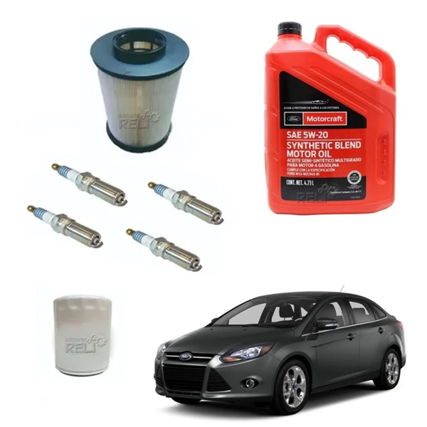 Kit De Afinación Ford Focus 2012-2016 2.0l Motorcraft 5w20 P
