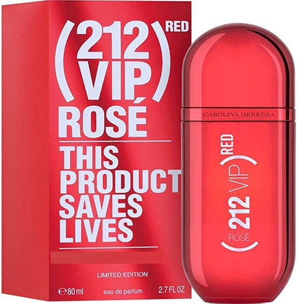 Perfume C.H. rose 212 vip red