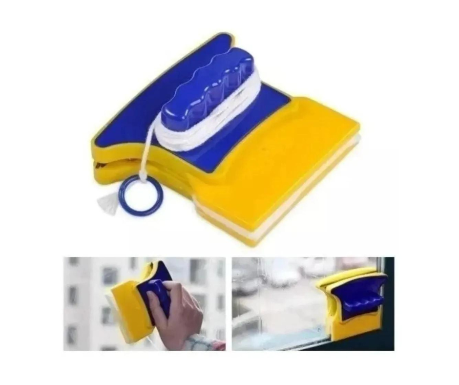 Limpiador Para Ventanas Vidrio Magnético Doble Imán Limpieza