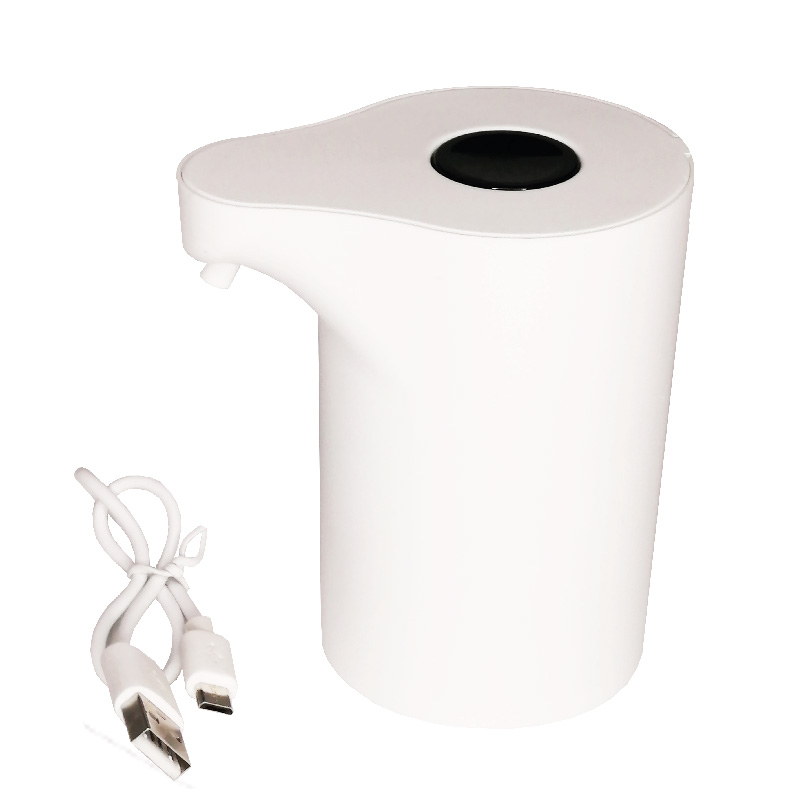 Dispensador eléctrico de agua. Recargable con cable USB.