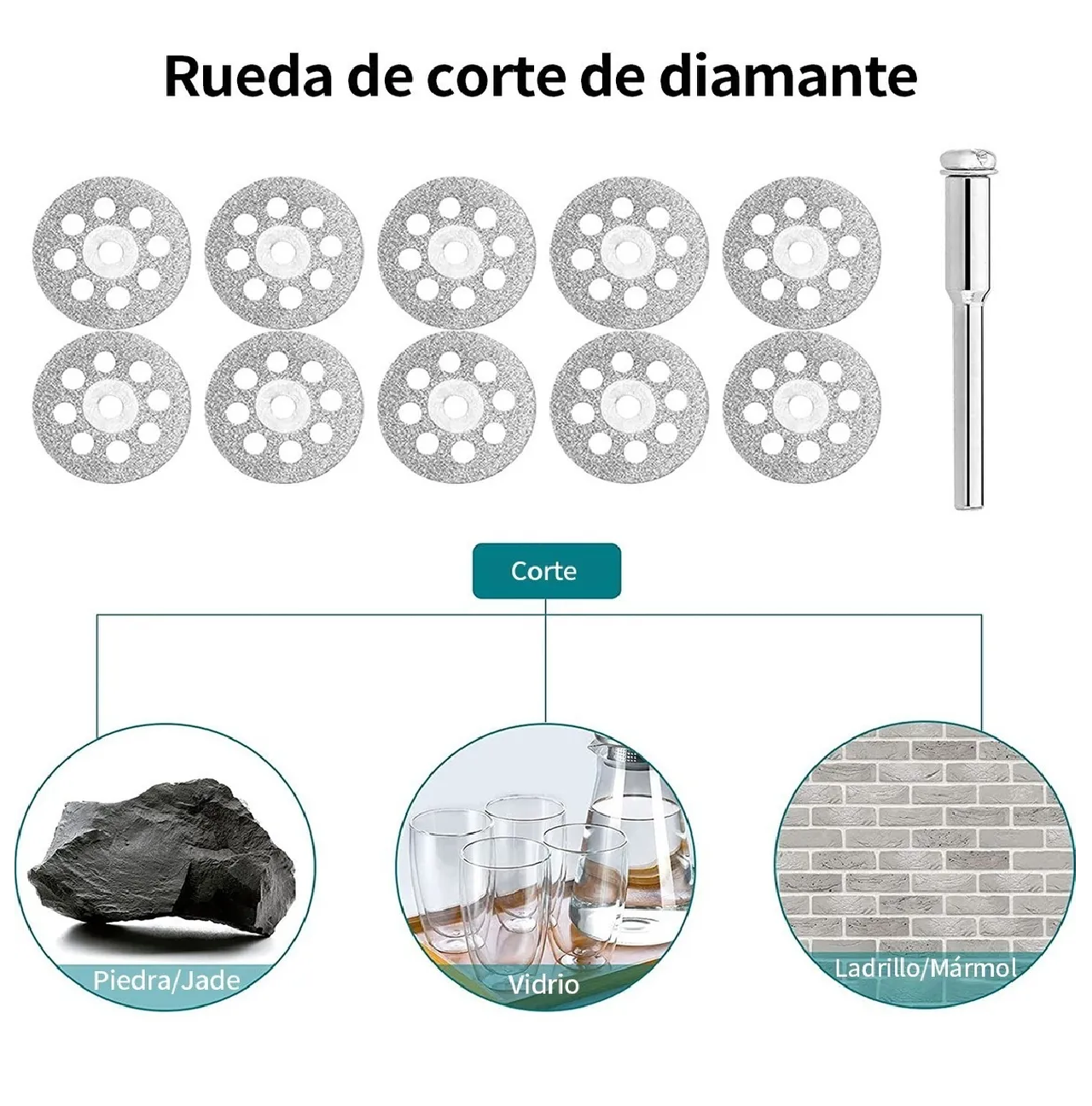 Kit De Discos De Corte Hss Para Taladro Mototool 88pcs