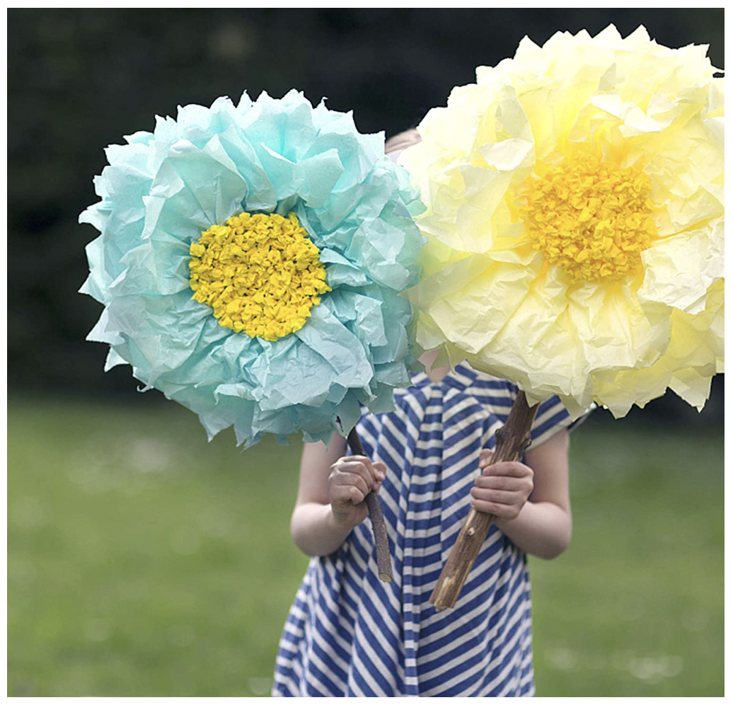 10 papel de crepe papel de seda multicolor 200x50CM DIY MANUALIDAD Diseños y decoracion