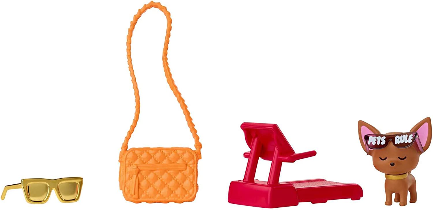 Barbie Extra Muñeca Con Chaqueta Azul Pet Chihuahua N 16