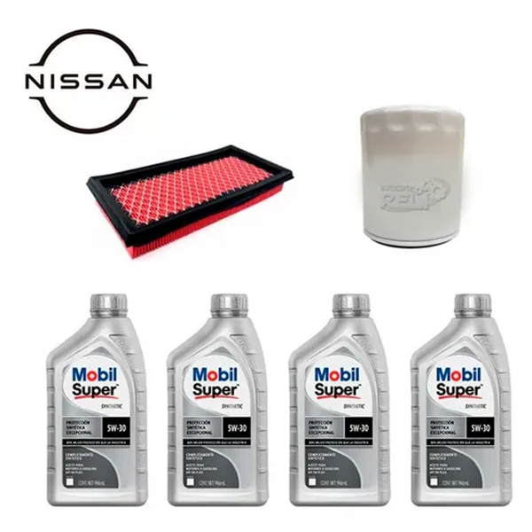 Kit Afinacion Nissan Versa 1.6 Aceite 5w30