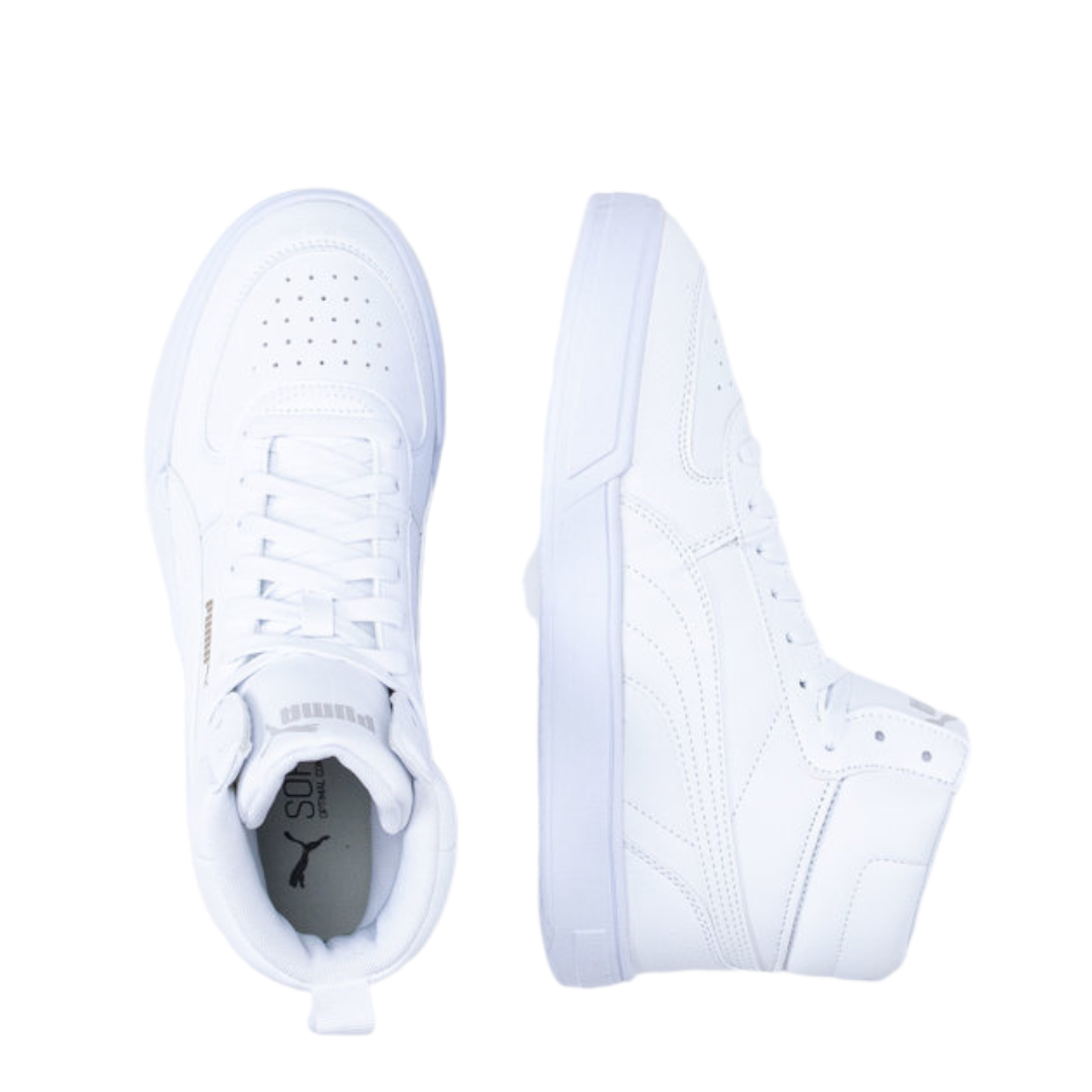 TENIS PUMA CAVEN MID NEGRO-BLANCO/HOMBRE 385843 02