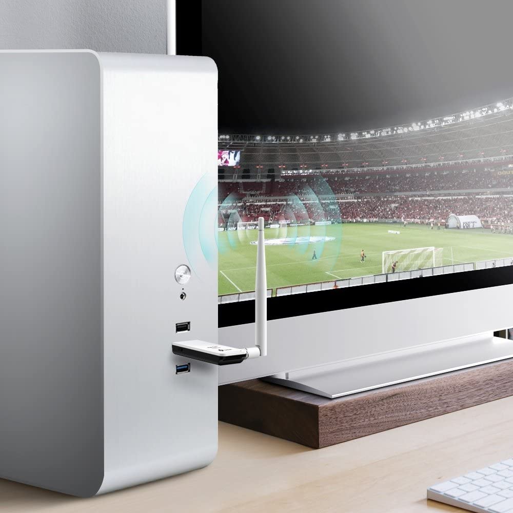 Adaptador De Red Tp-link Usb Wi-fi Tl-wn722n Antena De 4dbi