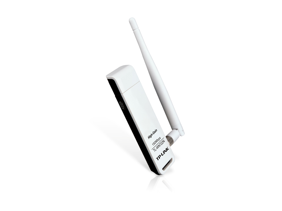 Adaptador De Red Tp-link Usb Wi-fi Tl-wn722n Antena De 4dbi