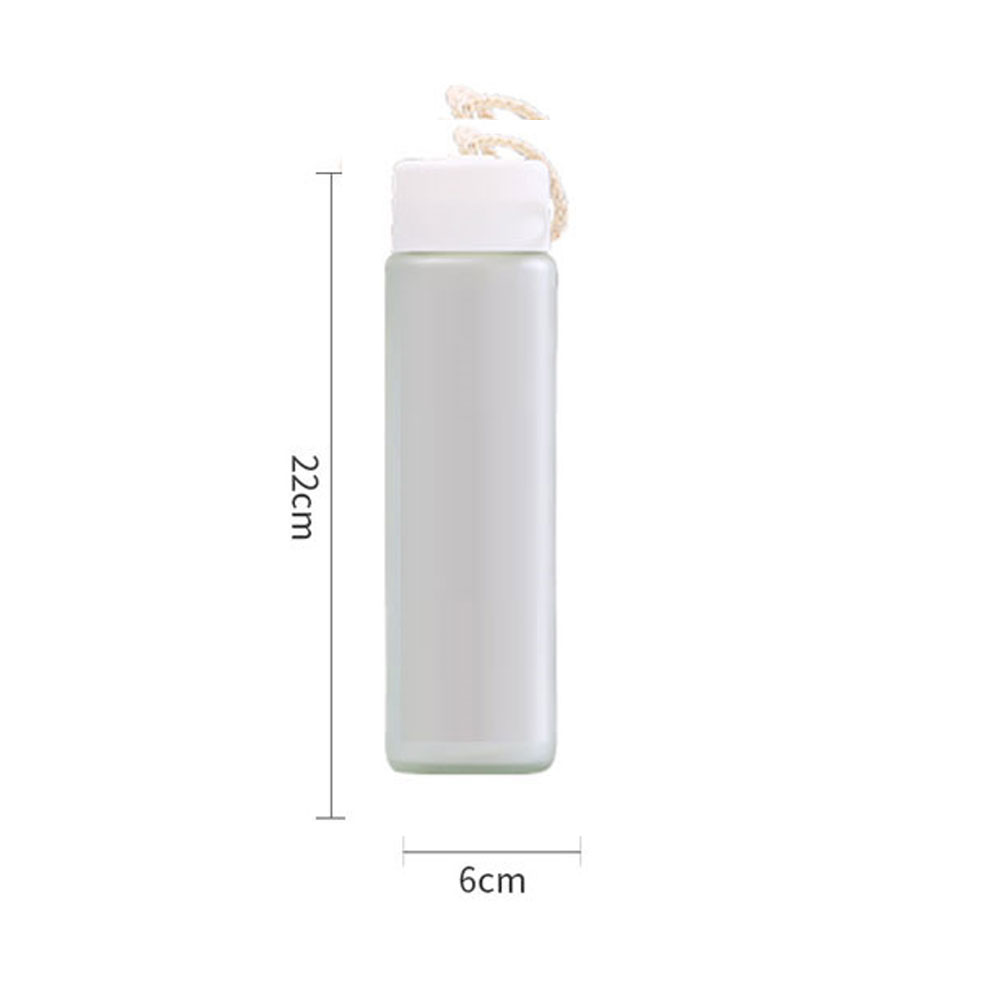 Termo Botella Para Agua De Vidrio Unisex 400ml.