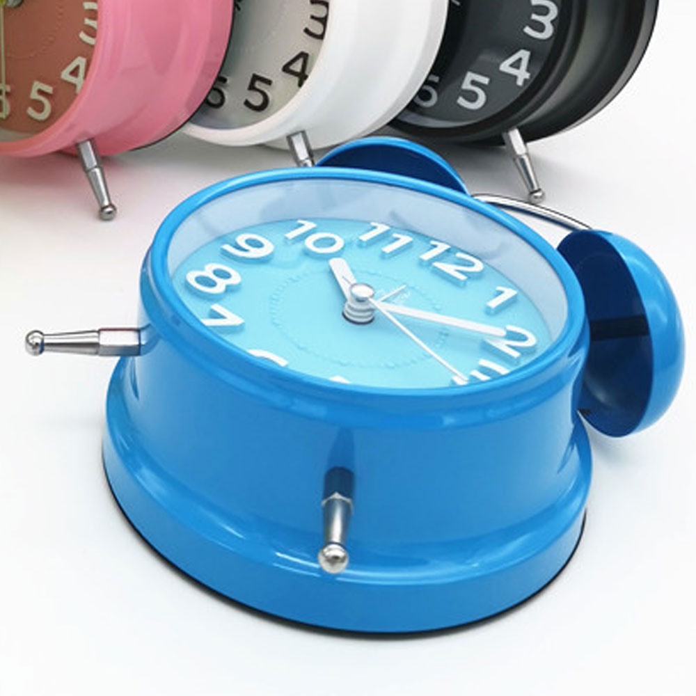 Reloj despertador de mesa doble campana