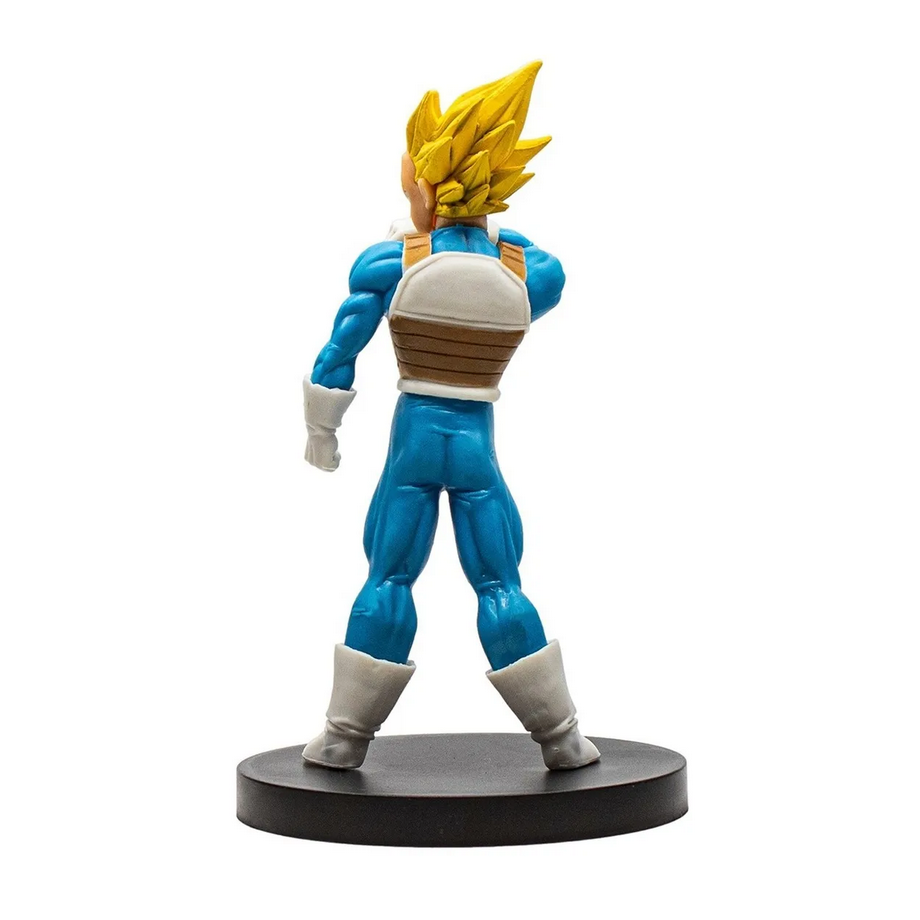 Juguete Muñeco Dragon Ball Z Vegeta Ssj Super Saiyajin Anime Con Caja