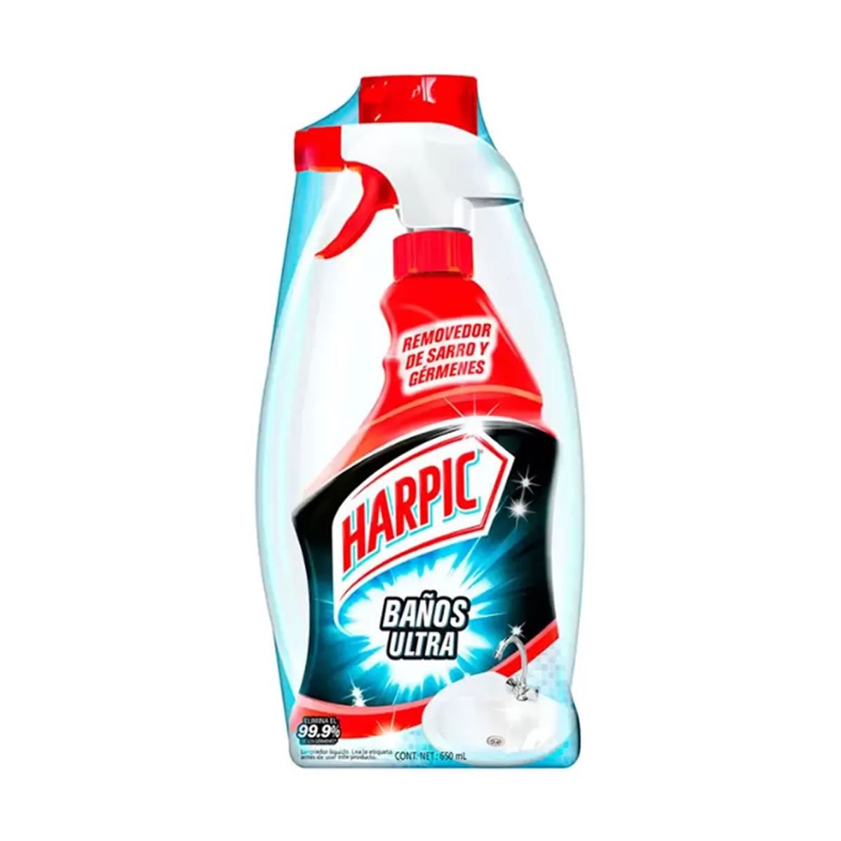 Líquido Limpiador para Baños Harpic Ultra, 3.7 L