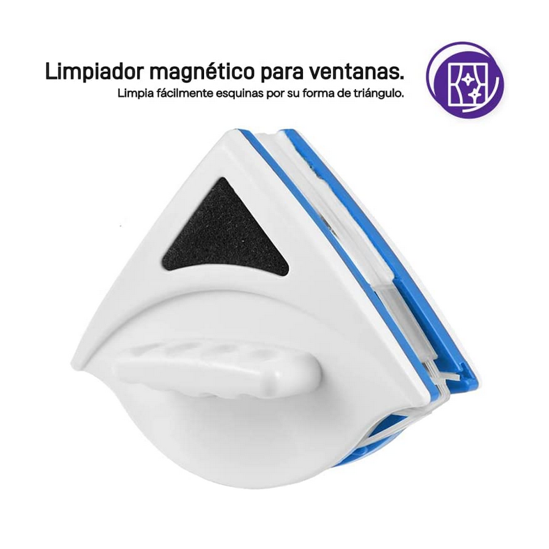 Limpiador Magnético Doble Para Ventanas De 5-12 Mm De Grosor