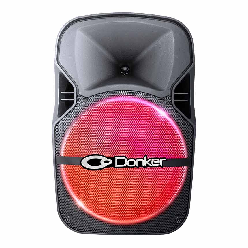 Bocina Kaiser GEM-6112 con bluetooth negra