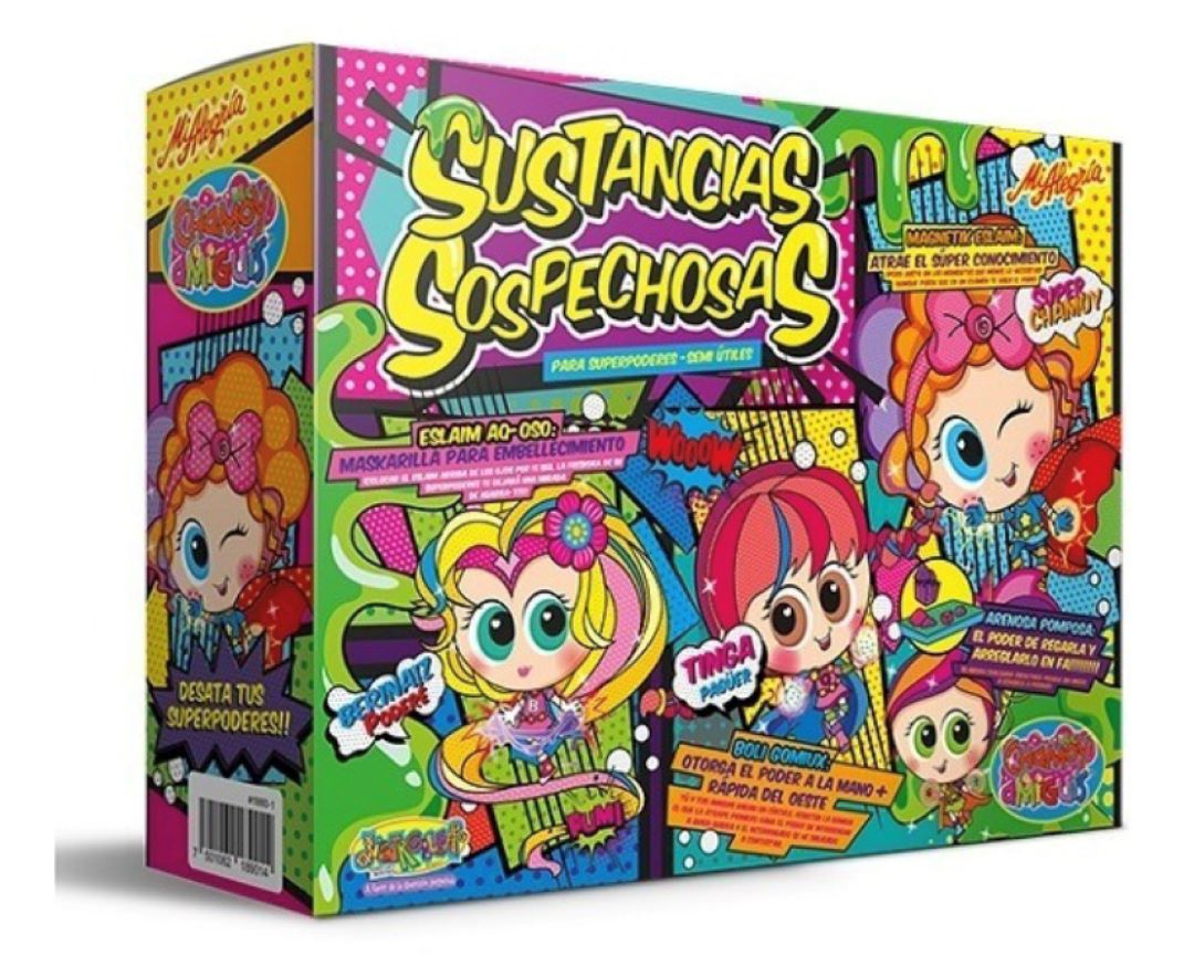 FABRICA SLIME DISTROLLER (SUSTANCIAS SOSPECHOSAS) MI ALEGRÍA
