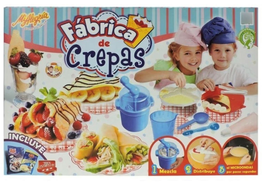 Fabrica De Mini Crepas Mi Alegria Para Niños