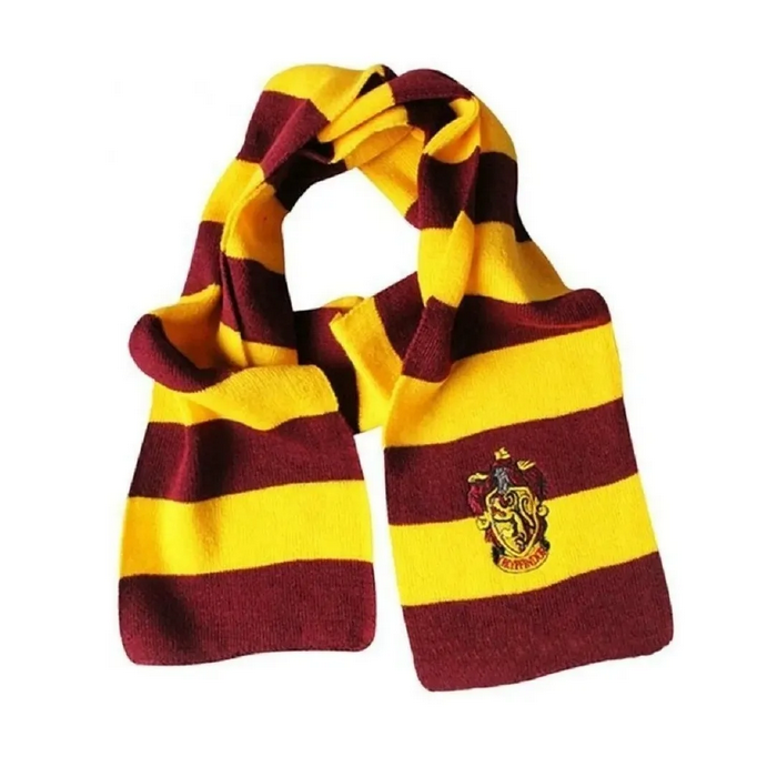 Bufanda Harry Potter Gryffindor Bordado Hogwarts 