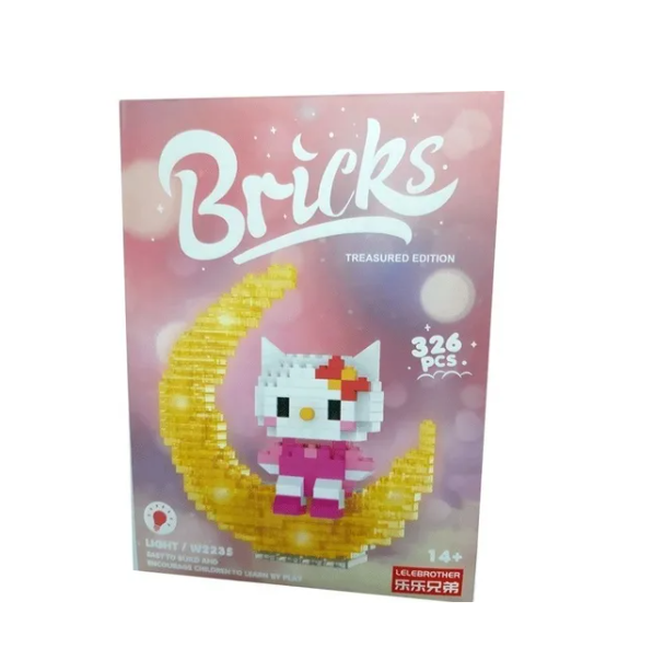 Bricks Hello Kitty con Luz