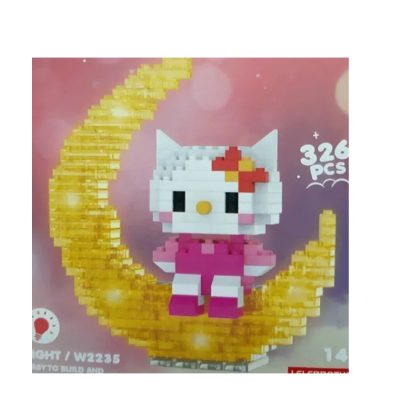 Bricks Hello Kitty con Luz