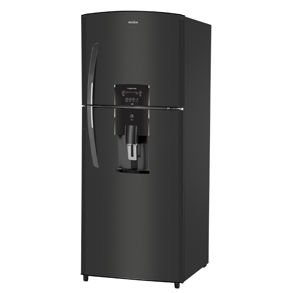 Refrigerador Automático 300 L Black Stainless Steel Mabe - RMA300FZMRP0