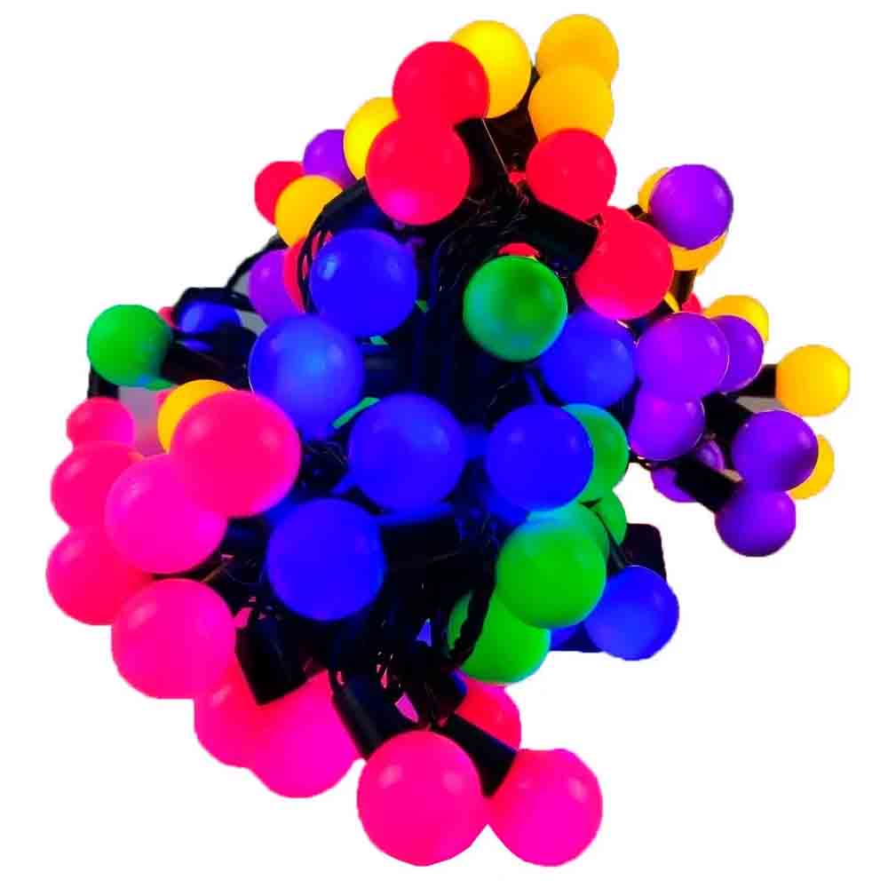 Luces Led serie 100 Focos Canica Multicolor