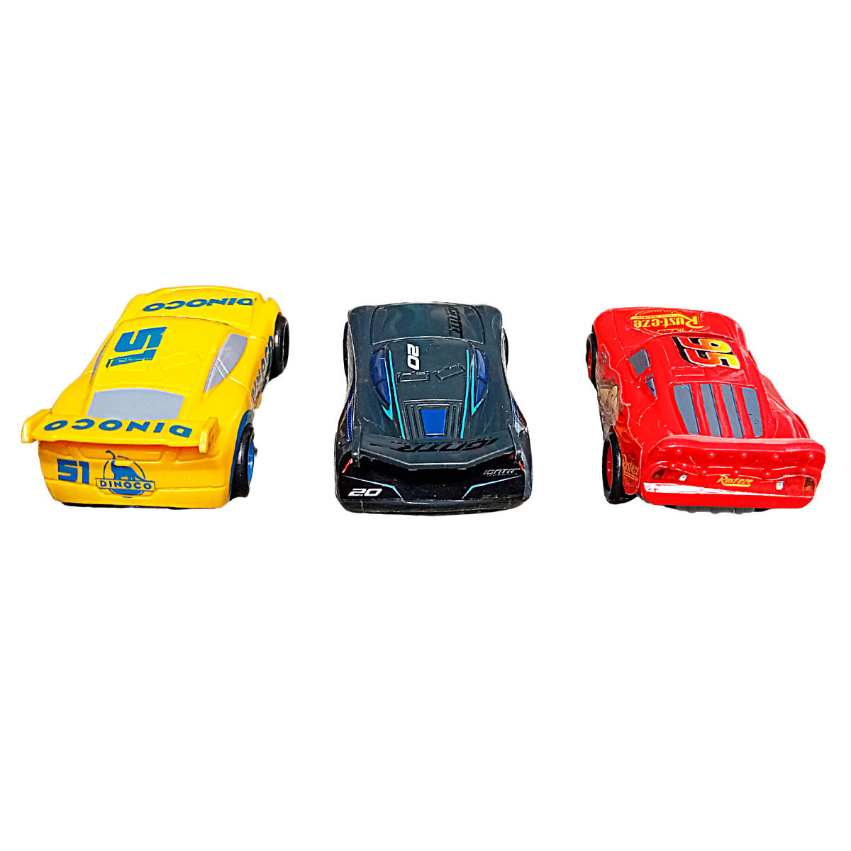 Taller De Servicio Pits 3 Autos Mcqueen,,jackson, Cruz Cars