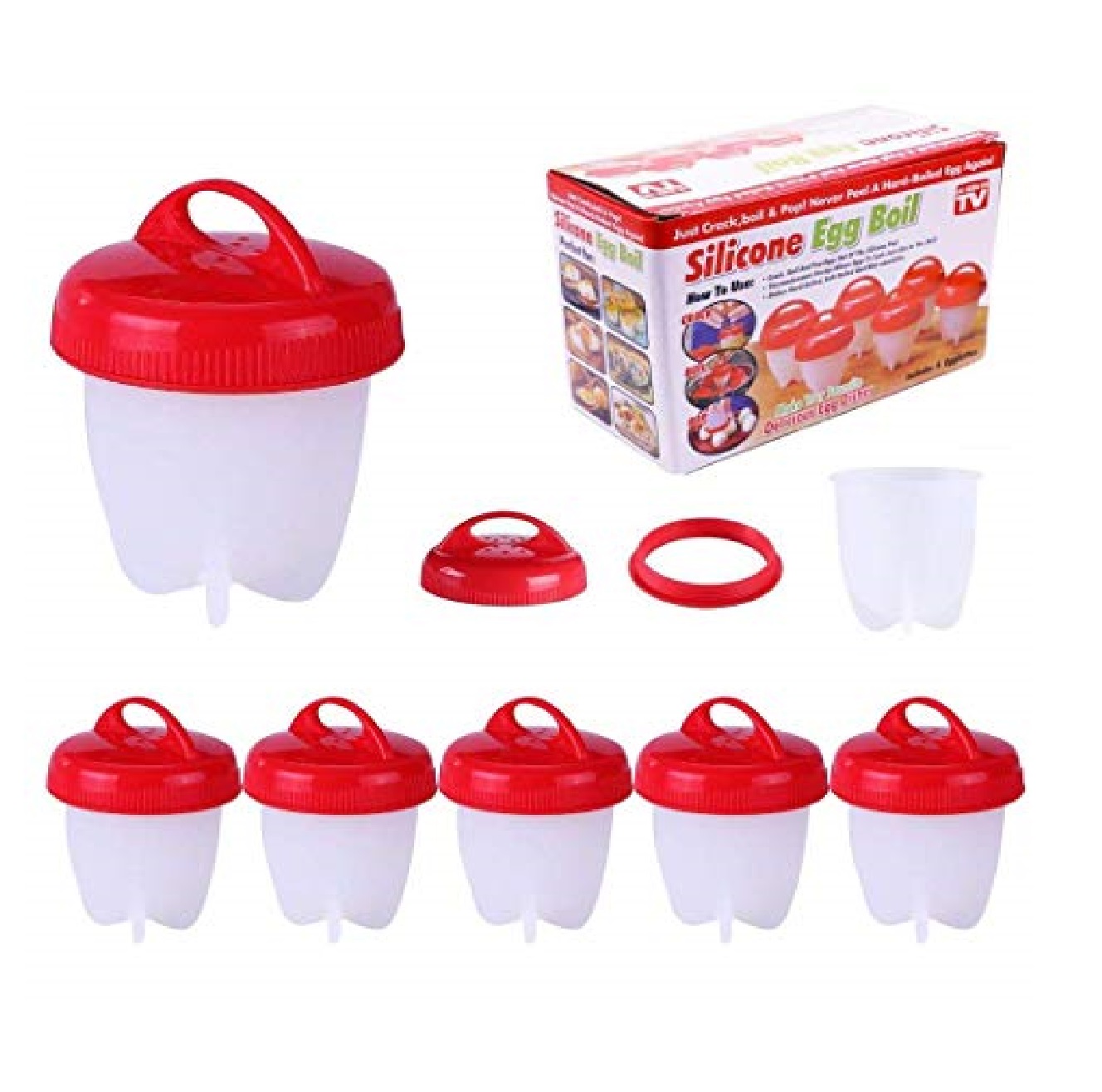 Molde de Silicón para Cocinar Huevos Goshoppingmx