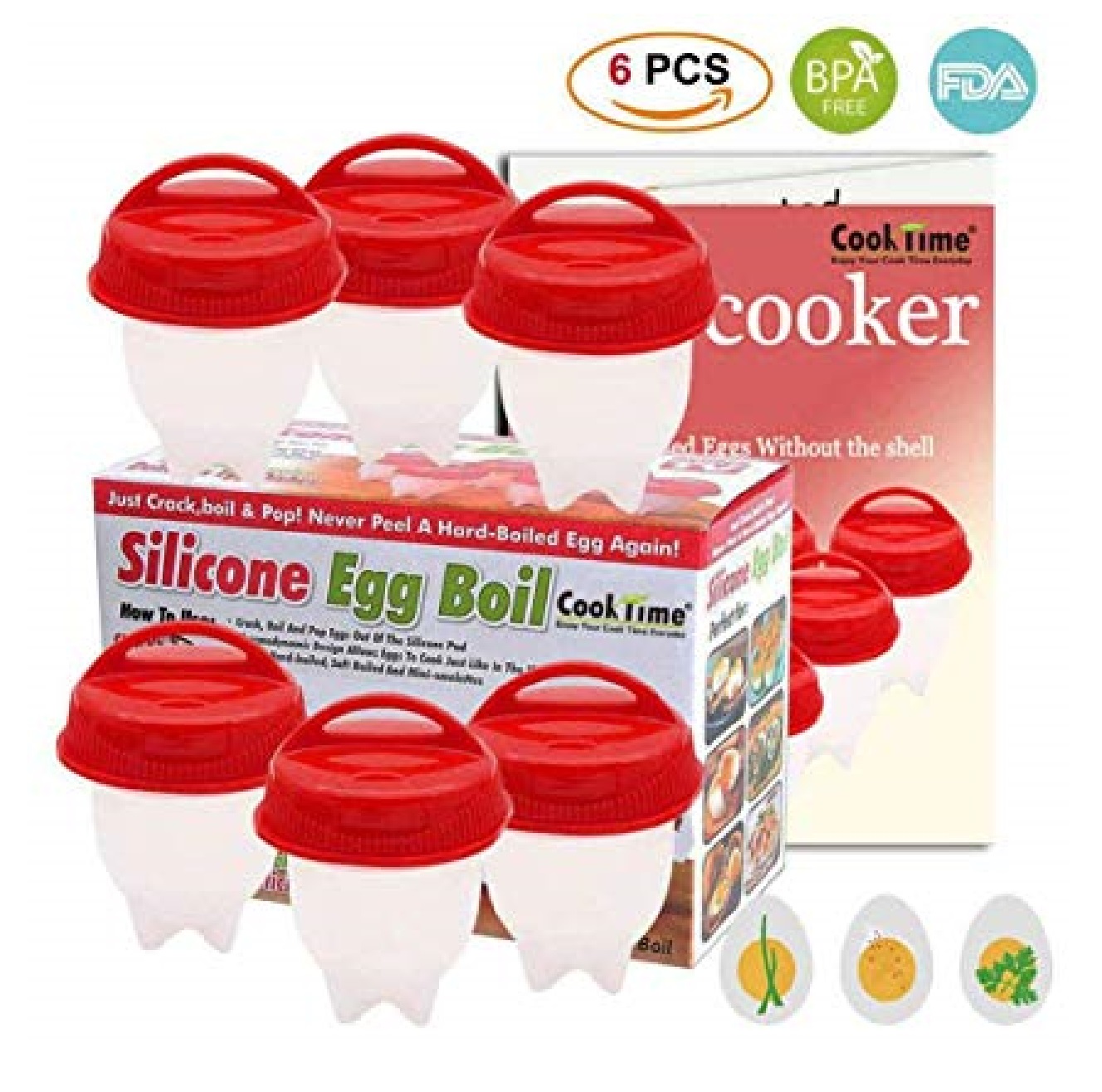 Molde de Silicón para Cocinar Huevos Goshoppingmx