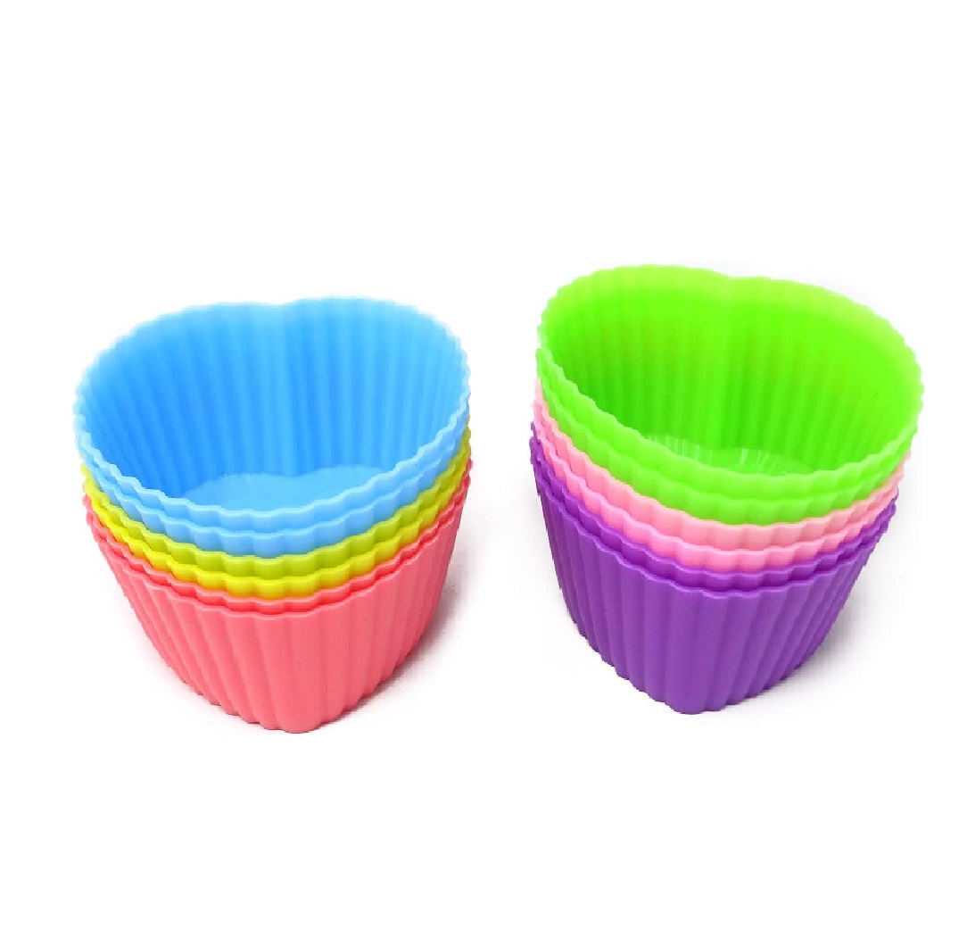 Protectores para 12 Cupcakes de Colores.