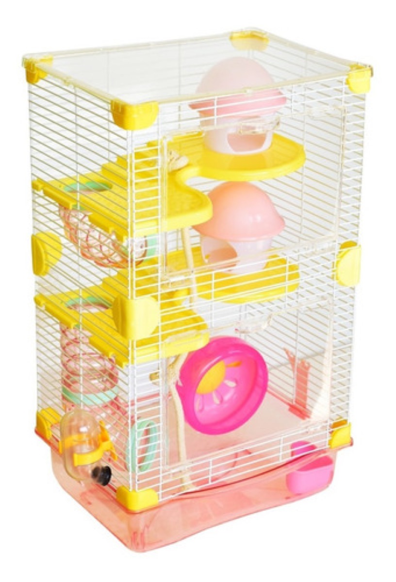 Jaula Casa Para Hamster Con Bebedero